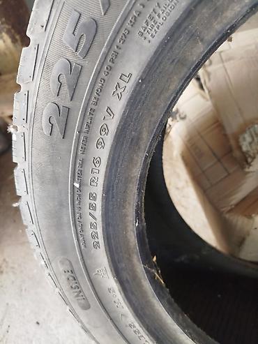 аморт ист: Шина 225/55 R16 99V XL, M+S есть 2шт за 3000сом — 1