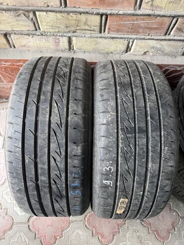 Диски: Шины 245 / 45 / R 17, Лето, Б/у, Пара, Легковые, Япония, Bridgestone