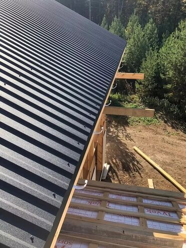 Кровля крыши: ПРОФНАСТИЛ МЕТАЛЛОЧЕРЕПИЦА САЙДИНГ ЖЕЛОБА ОТЛИВЫ Профнастил профнастил — 12