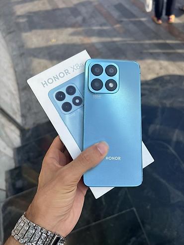 telfon honor: Honor X8a, 128 GB, rəng - Göy — 4