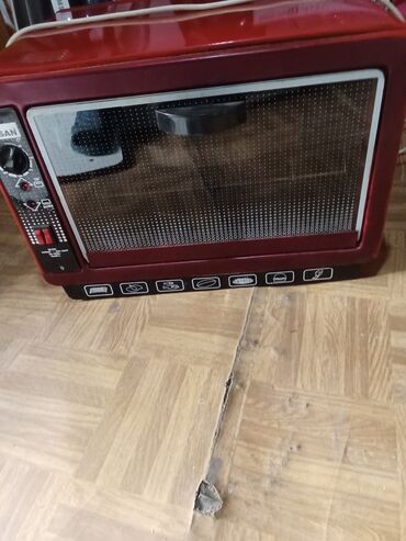 Yemək hazırlamaq üçün texnika: Duxovka Elektrik, rəng - Qırmızı, Ayrıca dayanan, İşlənmiş