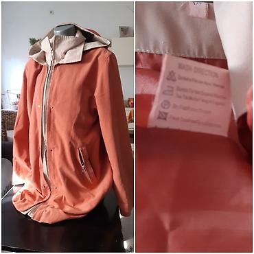 exit kaputi: STRANGE ženska jakna sa kapuljačom u boji terakote. - Veličina: L–XL — 2