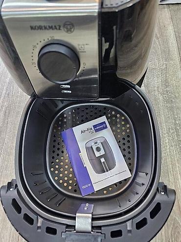 Fritozlar: Fritoz "Korkmaz" Air Fryer Korkmaz Türk markası Güc 1500 w Gerginlik — 9