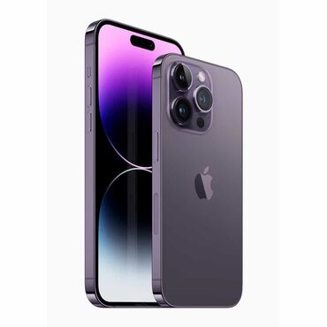 Apple iPhone: IPhone 14 Pro Max, 256 ГБ, Deep Purple, Гарантия, Беспроводная зарядка, Face ID