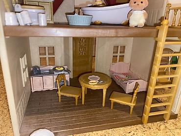 Kućice za lutke: Komplet kućice za igru sa nameštajem i dodatnom scenografijom za — 5