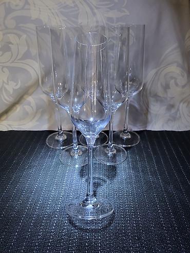 Čaše: Case nove za vino kristalno staklo Livarno Nemacka. Case nove,sve na — 8