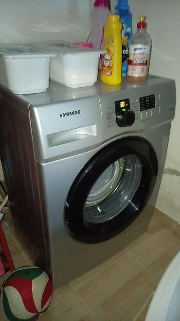 elektrik muhərrik: Paltaryuyan maşın Samsung, 6 kq, İşlənmiş, Avtomat, Qurutma var, Kredit yoxdur, Ünvandan götürmə — 1