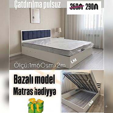 Yeni, İkinəfərlik çarpayı, Bazalı, Matras ilə lalafo.az -da Yeni, İkinəfərlik çarpayı, Bazalı, Matras ilə