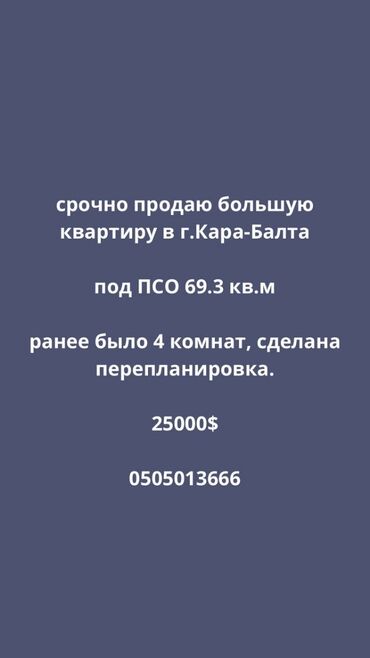 кв дордой: 2 бөлмө, 100 кв. м, Жеке план, 1 кабат, ПСО (өзү оңдоп түзөтүп бүтүү үчүн)