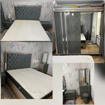 Yataq otağı dəstləri: *YATAQ mebeli :-TƏCİLİ SATILIR*‼️ QİYMƏT:-660₼ İdeal vəziyyətdə