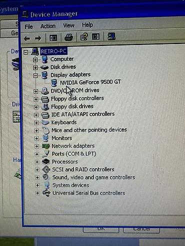 Masaüstü kompüterlər və iş stansiyaları: System: Microsoft Windows XP Professional Version: 2002 Service Pack 3 — 4