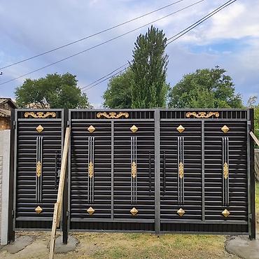 silver kitchen: Адрес: Кара-Балта улица Жайыл-Баатыра 311 Кованные ворота и калитки из — 1