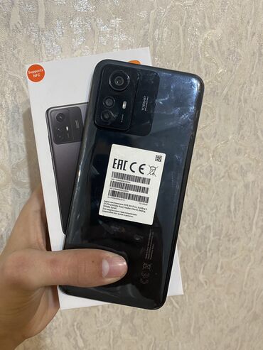телефон fly ts112: Xiaomi Redmi Note 12S, 256 ГБ, цвет - Черный, 
 Отпечаток пальца, Две SIM карты, Face ID