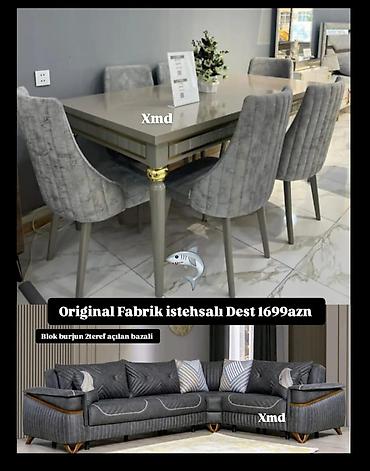 işlənmiş stol və stullar: Masa və Divan dəstləri — 1