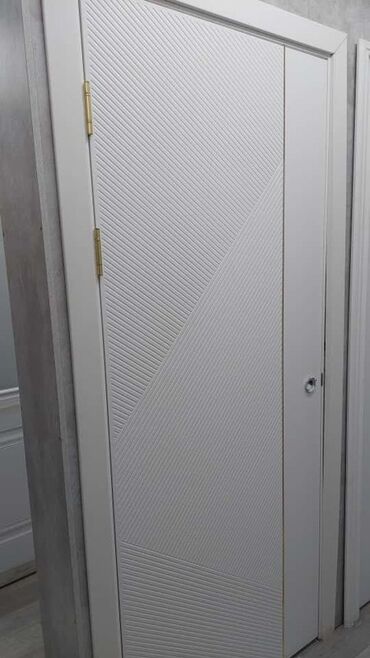 дом двер: Жабык ички эшик, Боёлгон, түсү - Ак