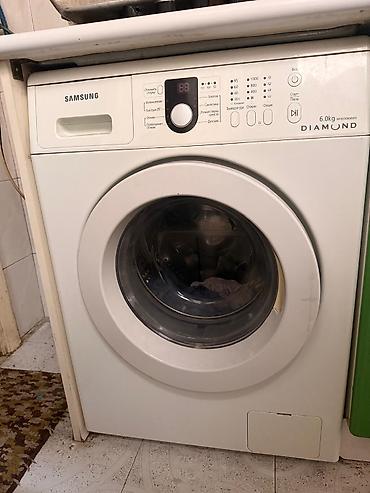 Paltaryuyan maşın Samsung, 6 kq, İşlənmiş, Avtomat, Qurutmasız, Kredit var, Pulsuz çatdırılma lalafo.az -da Paltaryuyan maşın Samsung, 6 kq, İşlənmiş, Avtomat, Qurutmasız, Kredit var, Pulsuz çatdırılma