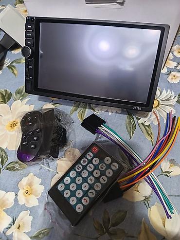 avtomobil kamera: Avtomobil üçün 7018B multimedia maqnitola Xüsusiyyətlər: - 7 düymlük — 2