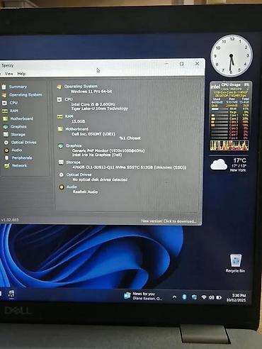 Dell: Dell 16GB SSD Kamera Hdmi TypeC Procesor I5 11TH FHD. > > — 10