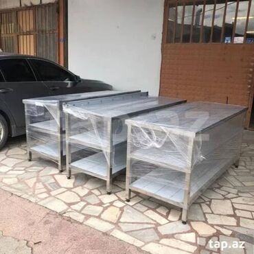 Nerjaveykalar: Paslanmayan poladdan iş masaları və stollar - Material: AISI -da lalafo.az — 5 Nerjaveykalar: Paslanmayan poladdan iş masaları və stollar - Material: AISI — 5