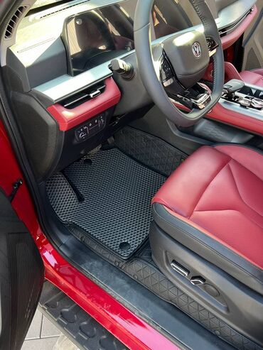 Полики: 5D Eva Полики Для салона Toyota, цвет - Красный — 4