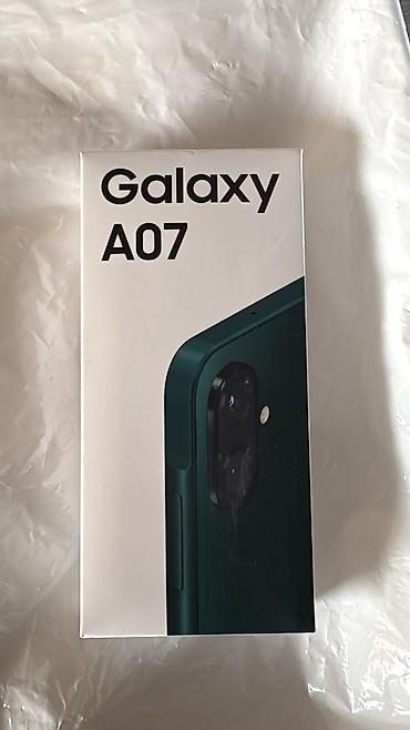 Samsung Galaxy A07, 128 GB, rəng - Yaşıl, İki sim kartlı lalafo.az -da Samsung Galaxy A07, 128 GB, rəng - Yaşıl, İki sim kartlı