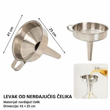 KMT levak 2406762 Praktičan kuhinjski levak za pripremu, serviranje i