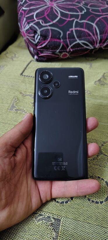 redmi note 12 ekran: Redmi Note 13 Pro+, 256 GB, rəng - Qara, Face ID