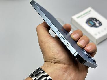 Мобильные телефоны и аксессуары: IPhone 12 Pro Max, Б/у, 128 ГБ, Синий, Защитное стекло, Чехол, 100 % — 3