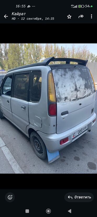 мини касылка: Daihatsu Move: 2001 г., 1 л, Механика, Бензин, Минивэн