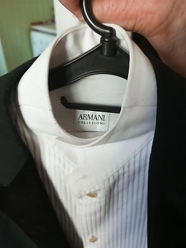 leopard 7: Мужской костюм, 5XL, Armani, Б/у, цвет - Черный, Самовывоз — 4