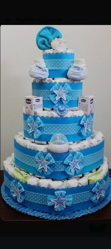 Buket güllər: Məhsul: Zərif dekorativ güllərdən hazırlanmış buketlər - Material — 12