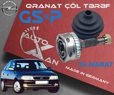 qranat qiymeti: Xarici, Opel Astra f, 1997 il, Orijinal, Almaniya, Yeni