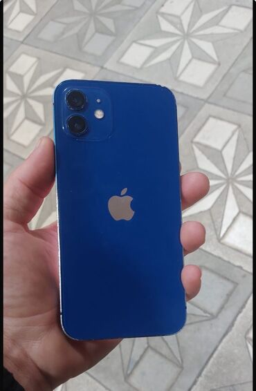 Apple iPhone: IPhone 12, 64 GB, Blue Titanium, Face ID