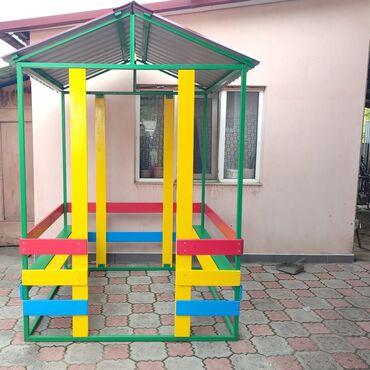 детский игровой домик: 🍀Беседка домик в наличии 🍀качалка лодочка в наличии 🍀паровозик в