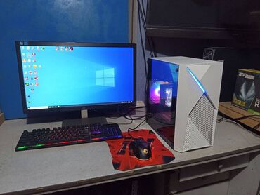 Настольные ПК и рабочие станции: Компьютер, ядер - 4, ОЗУ 16 ГБ, Игровой, Б/у, Intel Core i7, AMD Radeon RX 580, HDD + SSD — 14