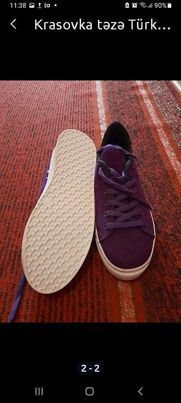skecher: Skechers, Ölçü: 37, rəng - Bənövşəyi, Yeni — 1