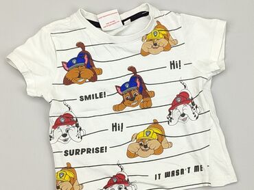 T-shirts: T-shirt, Nickelodeon, 3-4 years, 98-104 cm, condition - Good