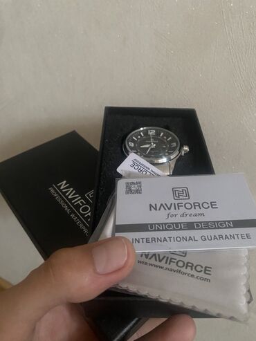 first class: Qol saatı, NaviForce, rəng - Qara