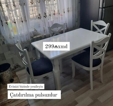 restoran ucun stol stullar: Masa və oturacaqlar