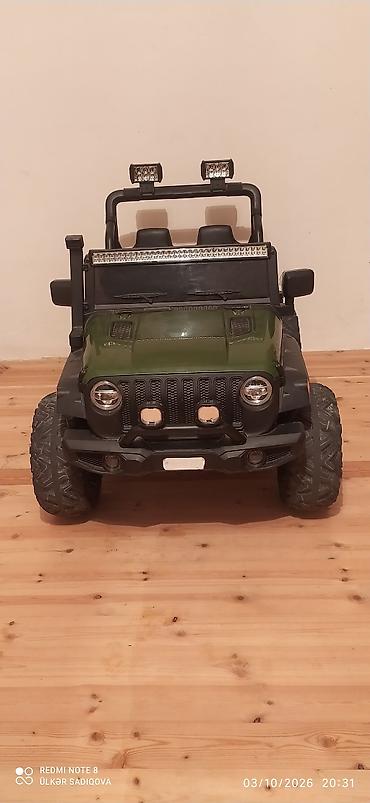 airsoft silah satis: Uşaq üçün akkumulyatorlu elektrik maşın – off-road Jeep tərzində - — 1