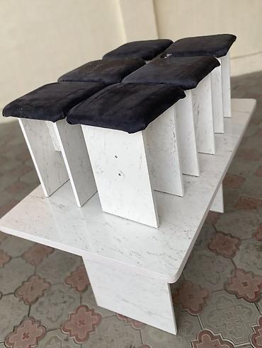 table study: Табуретка, Новый, ЛДСП, Не раскладной — 3