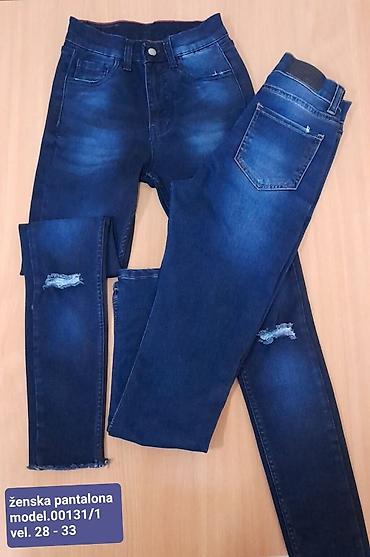 Farmerke: Ženske pantalone – više modela i boja - Model 00130/1: uske farmerke — 12