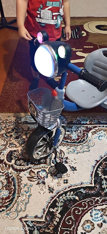 velosib: Uşaq üçtəkərli velosipedi - Pedallı, ön təkərdən ötürücülü - Möhkəm — 4