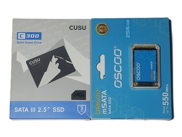 Qida blokları: SSD disk 256 GB, Yeni