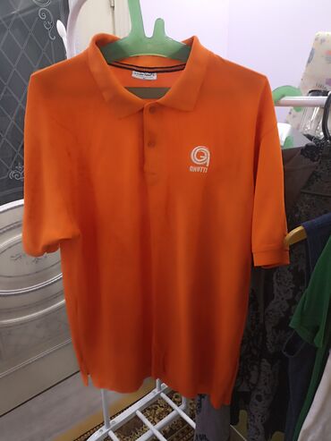 Повседневные платья: Футболка 3XL (EU 46), 4XL (EU 48), цвет - Оранжевый