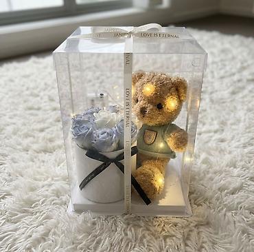 продаю георгиевские ленты: Подарочный набор в прозрачной коробке с лентой «LOVE IS ETERNAL» — 1