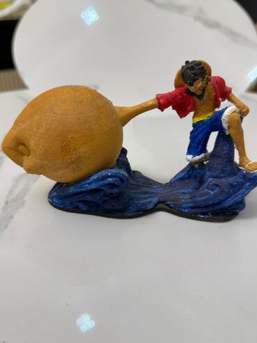 Əntiq əşyalar: One piece - Luffy Özüm hazırlamıṣam, dekorasiya, hobbi üçün uyğundur