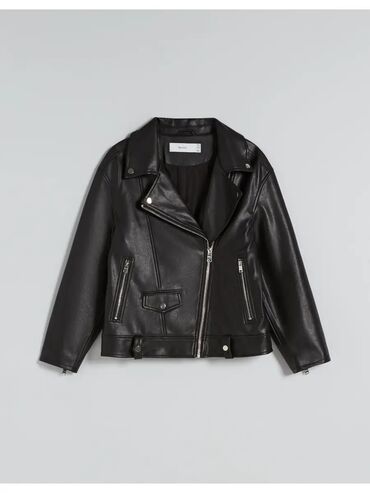 kurtka dəri: Dəri kurtka, Bershka, S (EU 36)