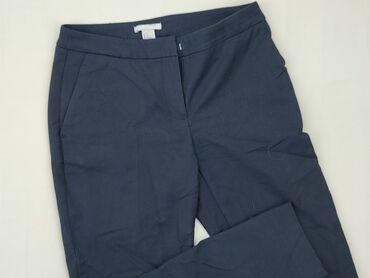 dzianinowe spodnie hm: Material trousers, H&M, XS (EU 34), condition - Good