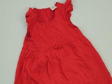 sukienka denim: Dress, 1.5-2 years, 86-92 cm, condition - Good
